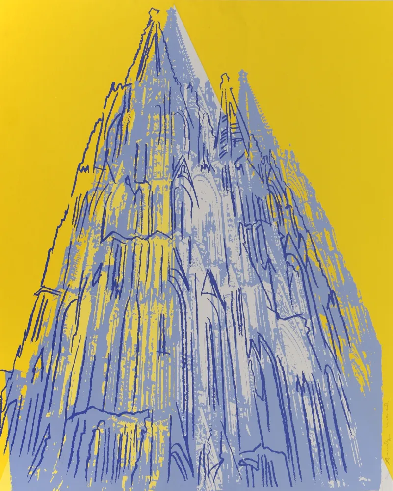 シルクスクリーン Warhol - Cologne Cathedral FS II.363
