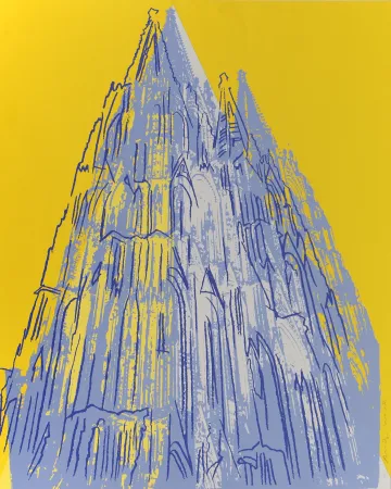 シルクスクリーン Warhol - Cologne Cathedral FS II.363