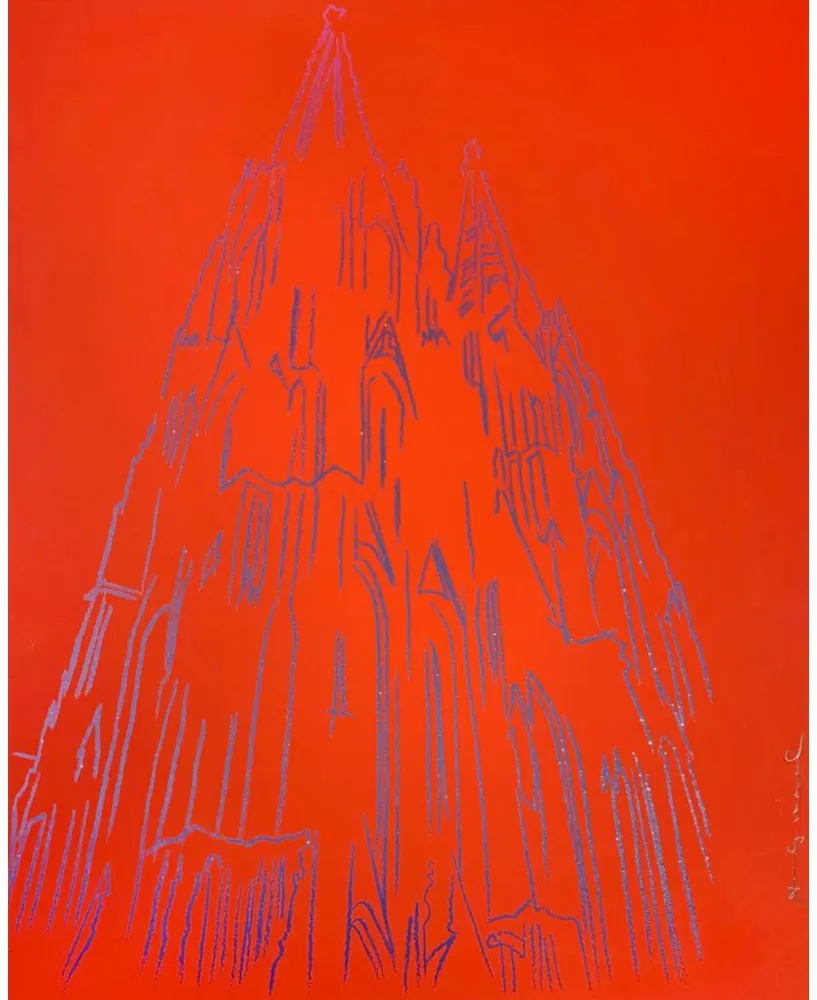 シルクスクリーン Warhol - Cologne Cathedral IIB.362