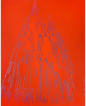シルクスクリーン Warhol - Cologne Cathedral IIB.362
