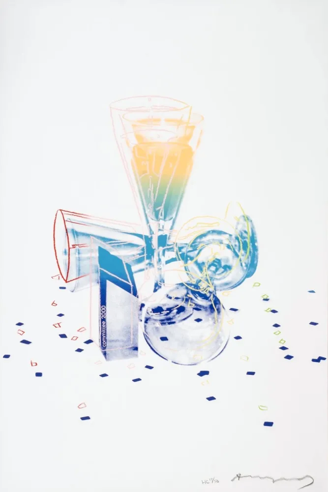 シルクスクリーン Warhol - Committee 2000