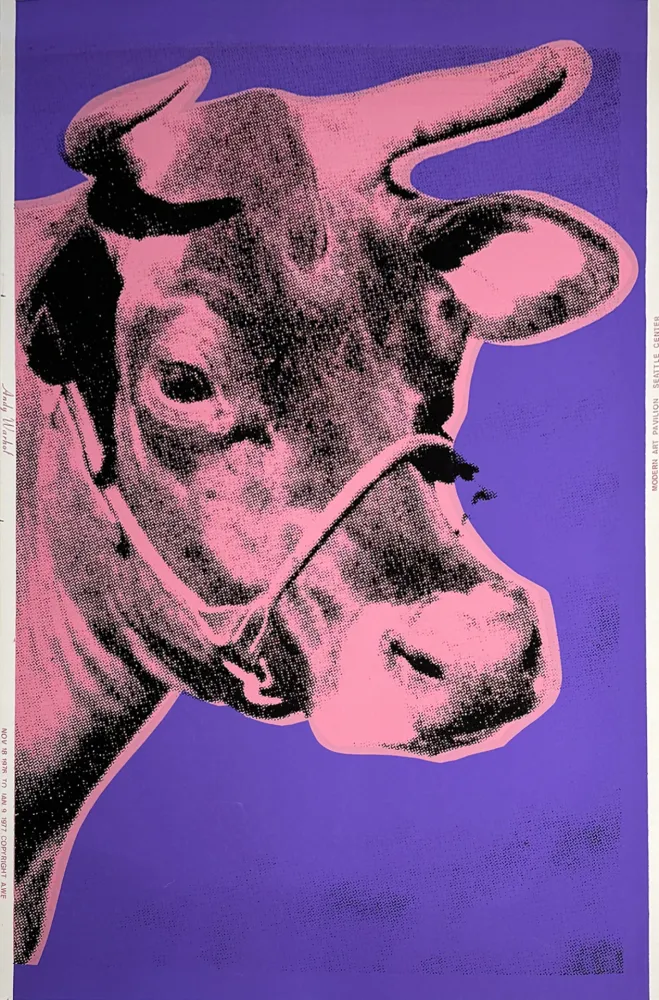 シルクスクリーン Warhol - Cow (FS II.12A)