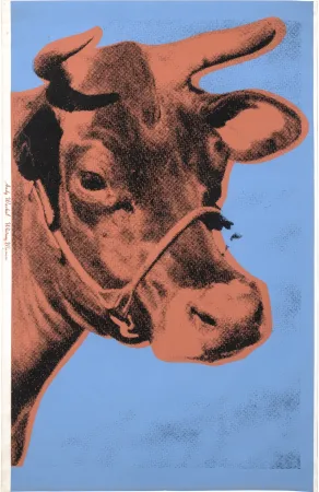 シルクスクリーン Warhol - Cow II.11A