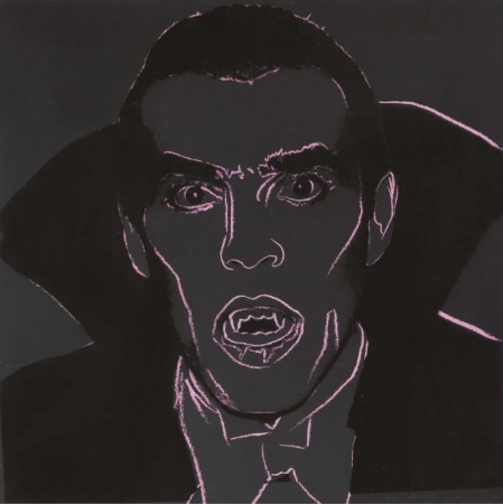 シルクスクリーン Warhol - Dracula