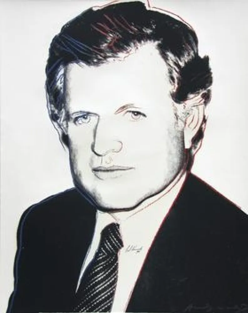 シルクスクリーン Warhol - Edward Kennedy  