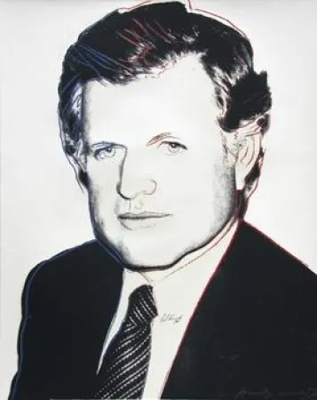 シルクスクリーン Warhol - Edward Kennedy  