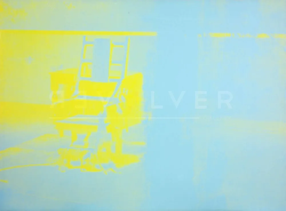 シルクスクリーン Warhol - Electric Chair (FS II.77)