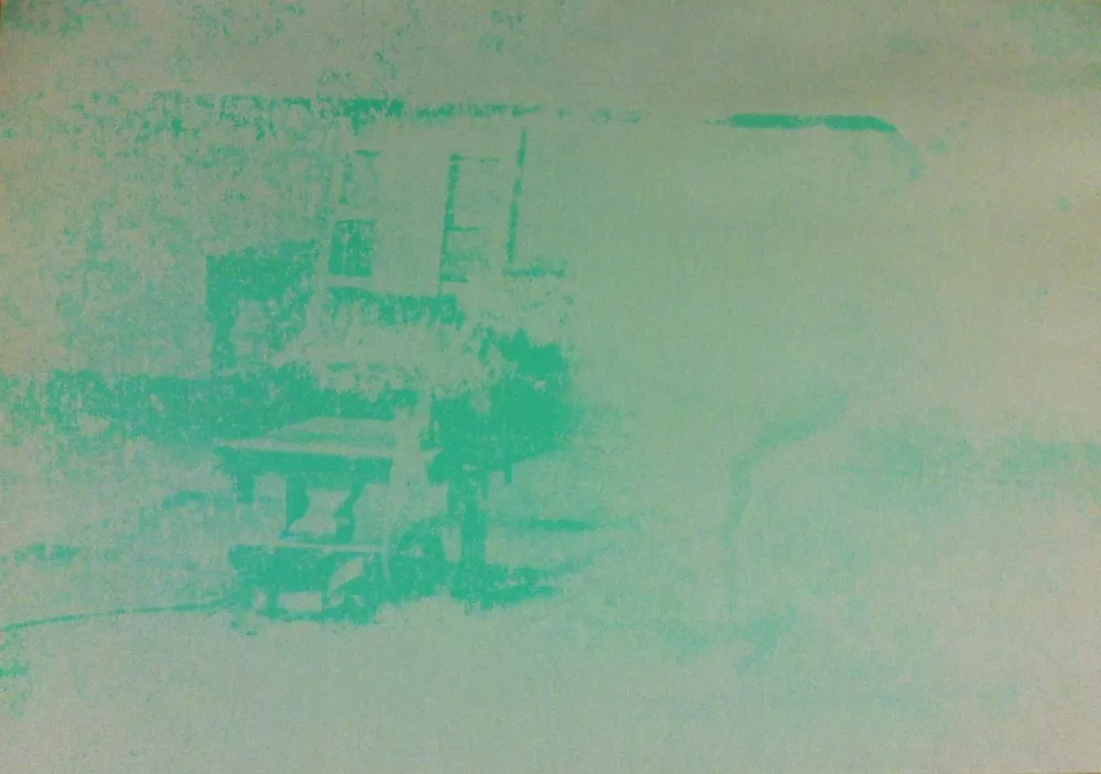 シルクスクリーン Warhol - Electric Chair (FS II.80)