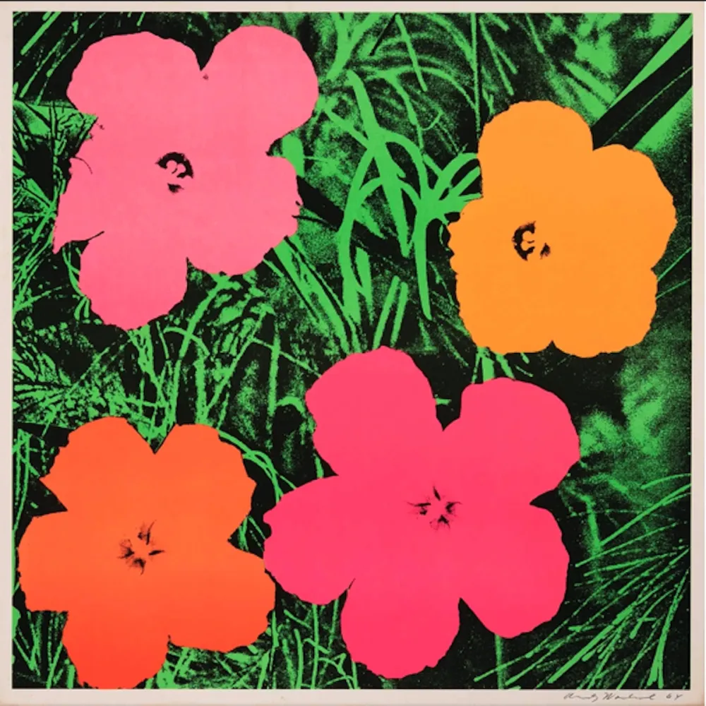 シルクスクリーン Warhol - Flowers 6