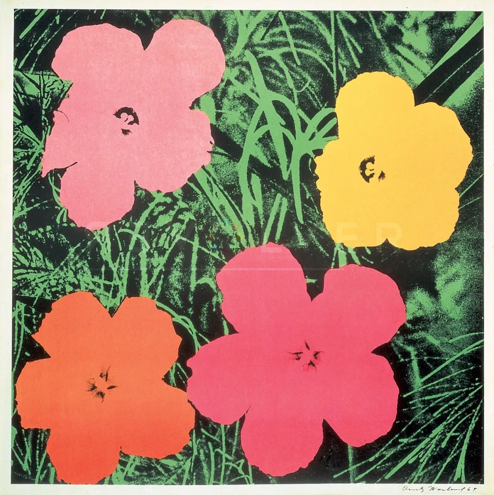 シルクスクリーン Warhol - Flowers (FS II.6)