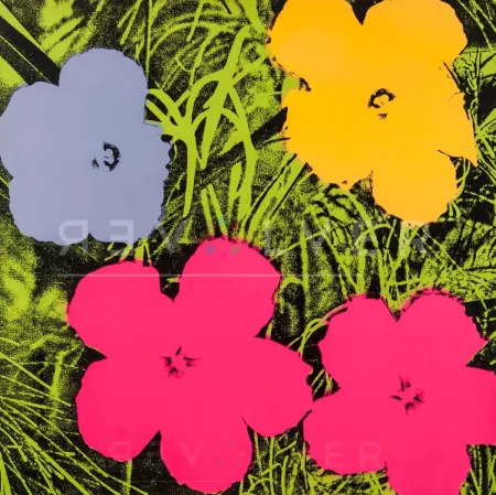 シルクスクリーン Warhol - Flowers (FS II.73)