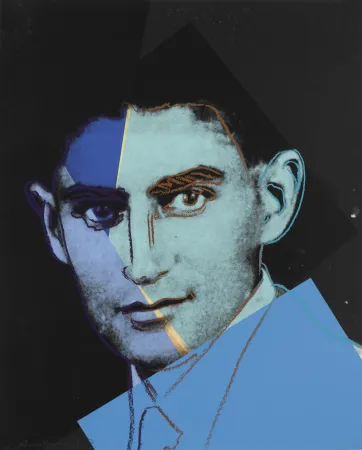 シルクスクリーン Warhol - Franz Kafka