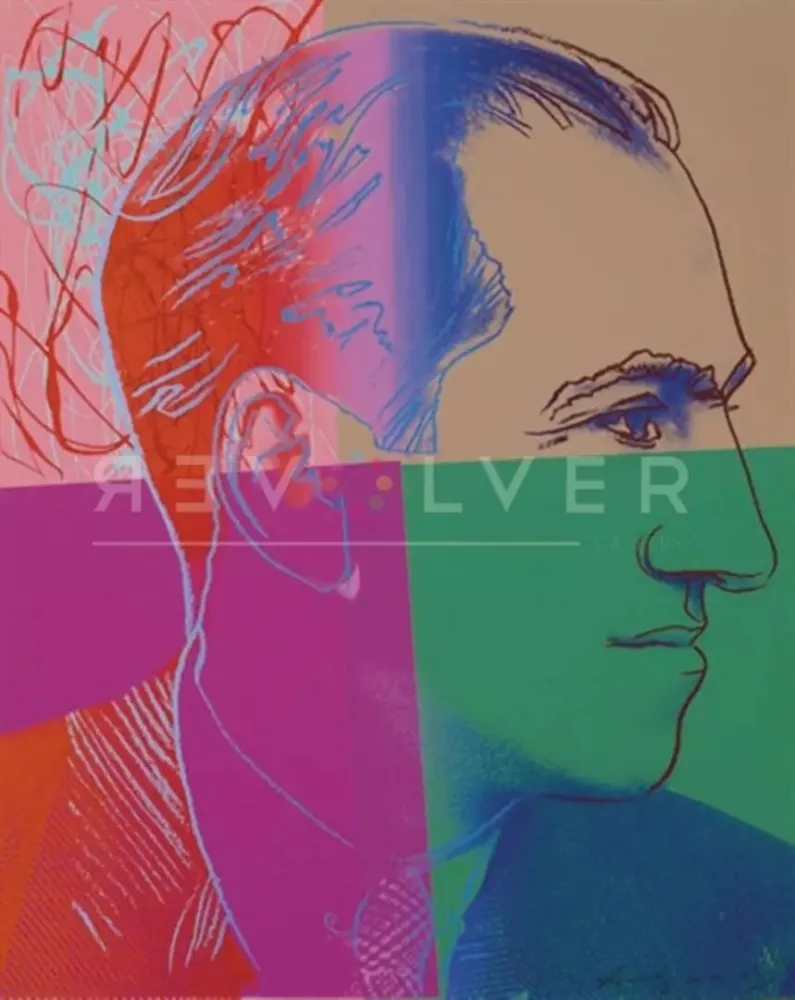 シルクスクリーン Warhol - George Gershwin 231