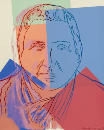 シルクスクリーン Warhol - Gertrude Stein (FS II.227)