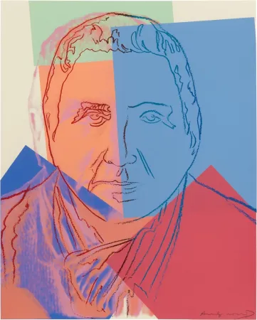 シルクスクリーン Warhol - Gertrude Stein (FS II.227) 