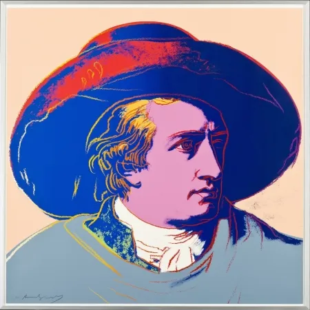 シルクスクリーン Warhol - Goethe FS II.273