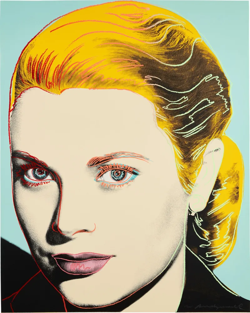 シルクスクリーン Warhol - Grace Kelly
