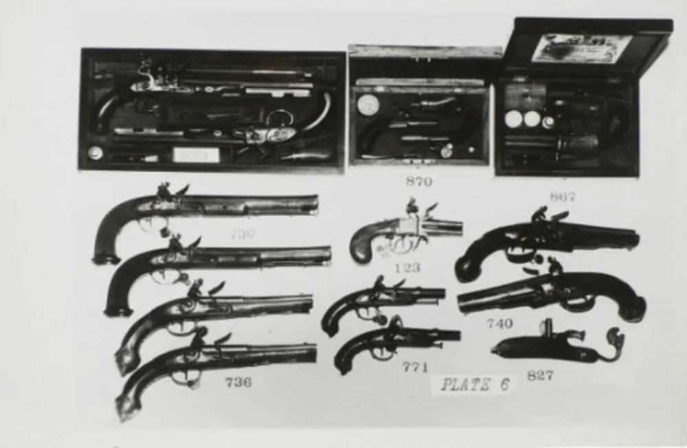 多数の Warhol - Gun Collection Photgraph