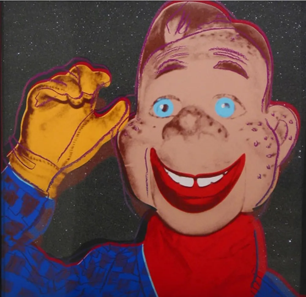シルクスクリーン Warhol - Howdy Doody (FS II.263)