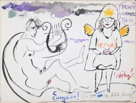 リトグラフ Warhol - In the Bottom of My Garden (B), 1956