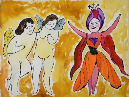 リトグラフ Warhol - In the Bottom of My Garden (I), 1956