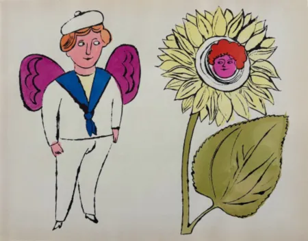 リトグラフ Warhol - In The Bottom of my Garden IV.87A, CA