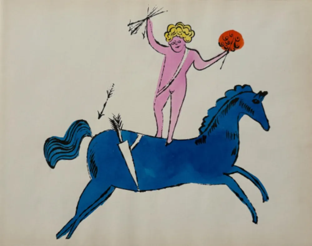 リトグラフ Warhol - In The Bottom of my Garden IV.91A, CA