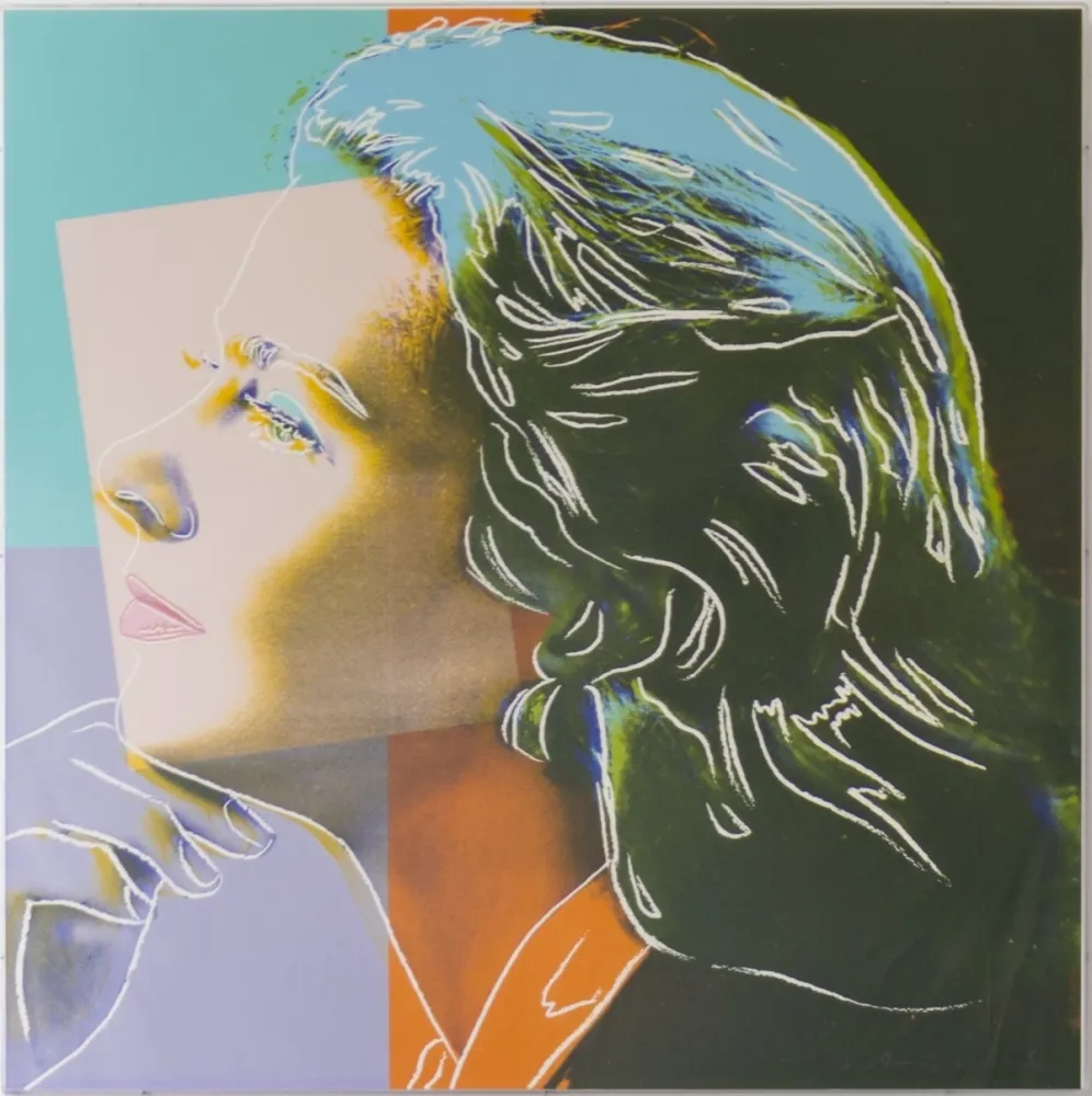シルクスクリーン Warhol - Ingrid Bergman, Herself (FS II.313) 