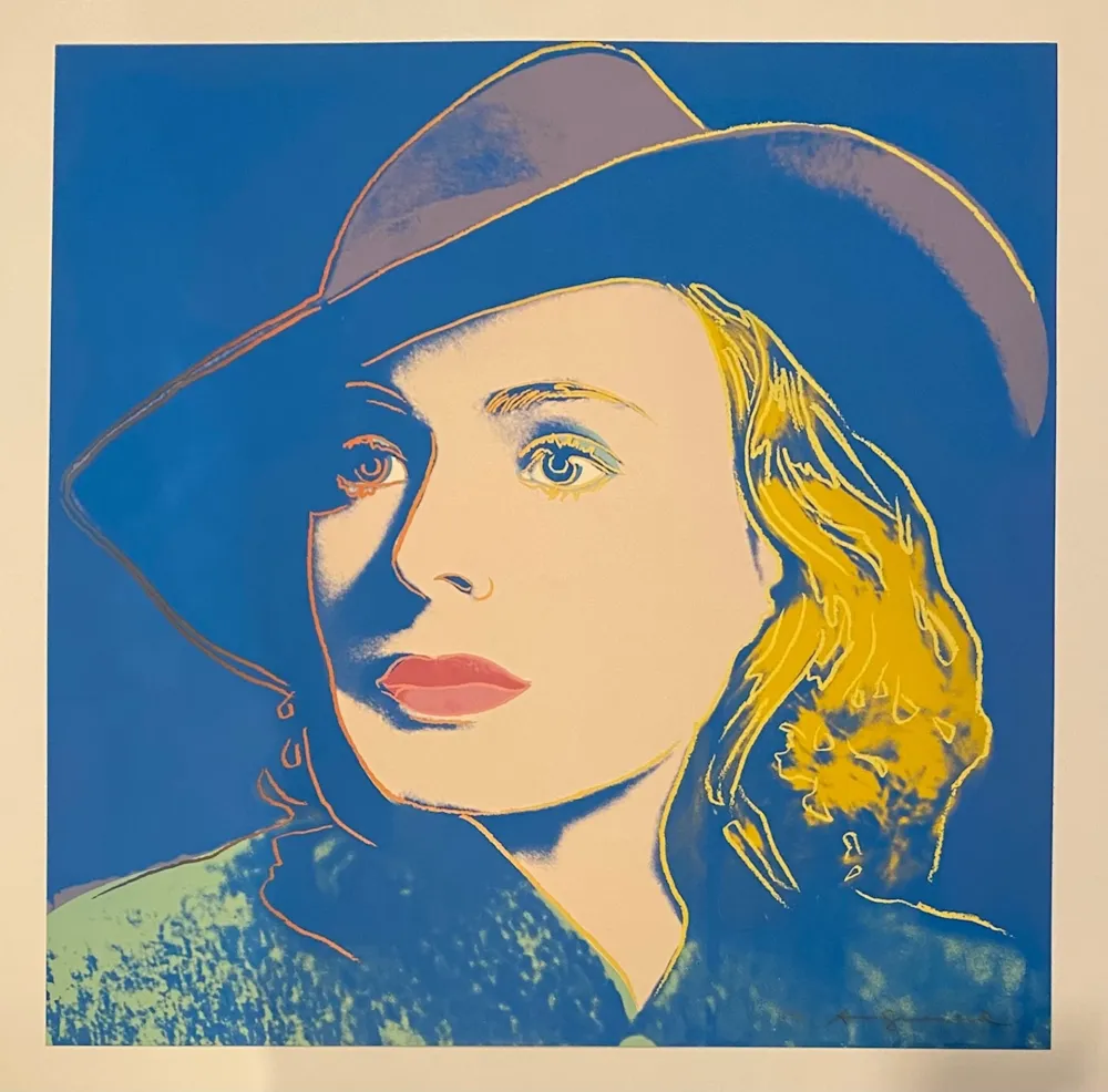 シルクスクリーン Warhol - Ingrid Bergman With Hat, Trial Proof