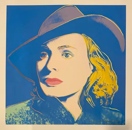 シルクスクリーン Warhol - Ingrid Bergman With Hat, Trial Proof