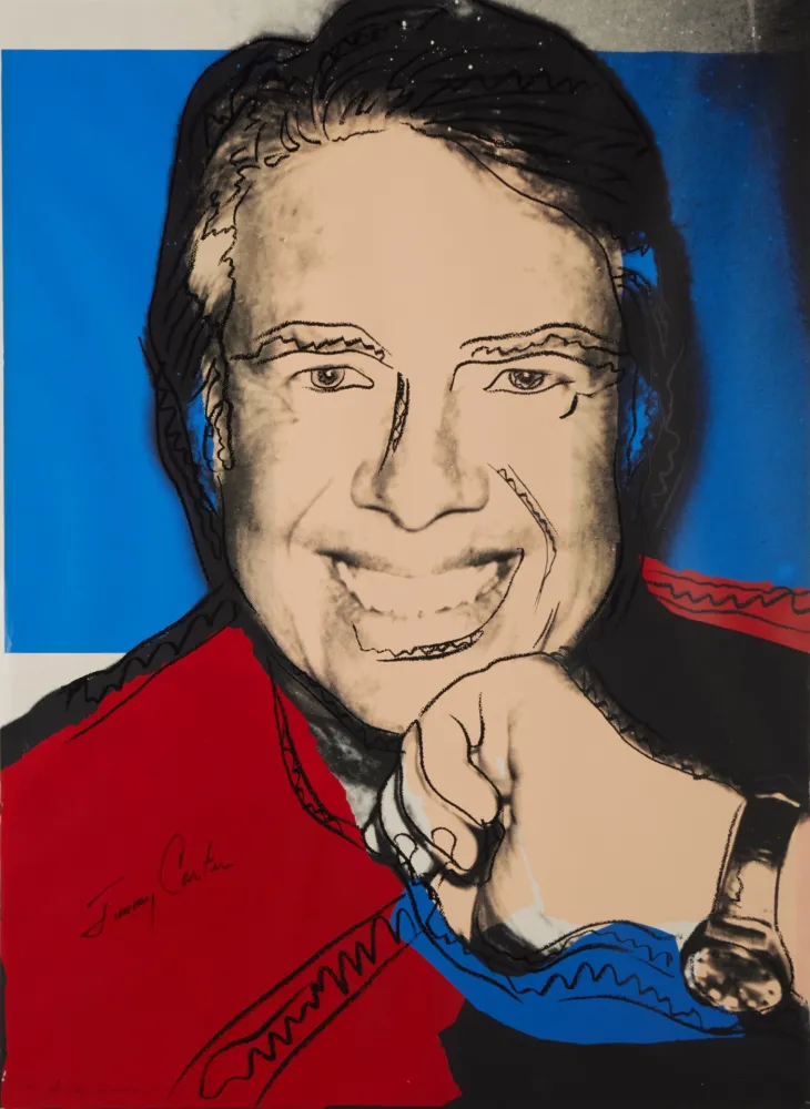 シルクスクリーン Warhol - Jimmy Carter II (FS II.151)