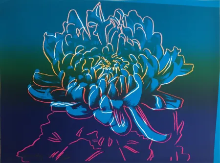 シルクスクリーン Warhol - Kiku