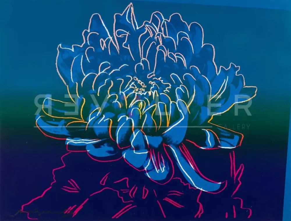 シルクスクリーン Warhol - Kiku (FS II.307)
