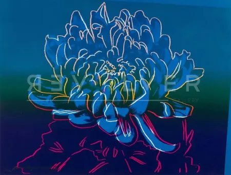 シルクスクリーン Warhol - Kiku (FS II.307)