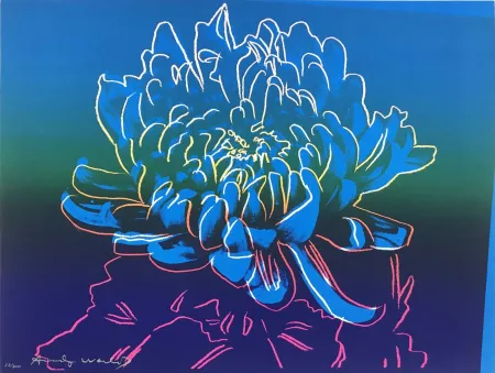 シルクスクリーン Warhol - Kiku, II.307