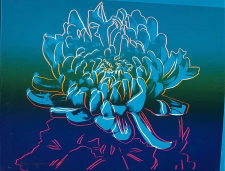 シルクスクリーン Warhol - Kiku, II.307