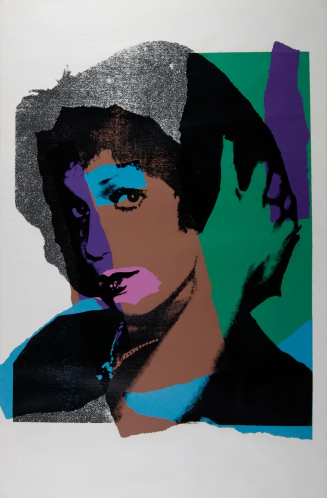 シルクスクリーン Warhol - Ladies and Gentlemen II.132