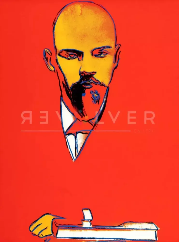 シルクスクリーン Warhol - Lenin (Red) FS II.403