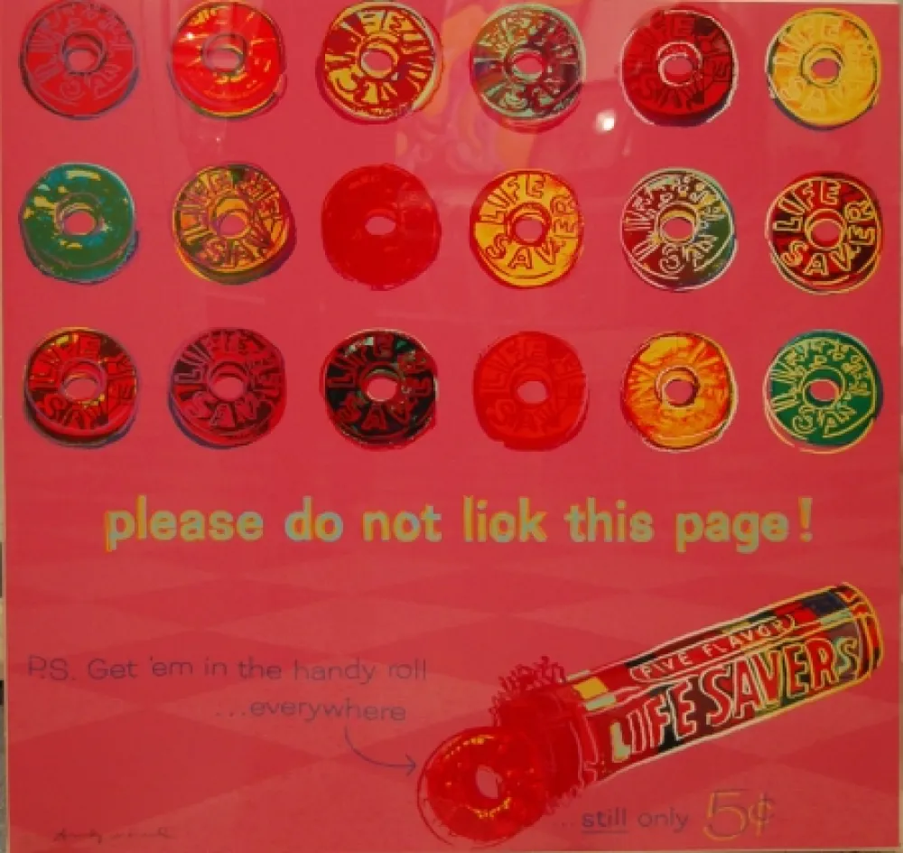 シルクスクリーン Warhol - Life Savers (FS-II.353)