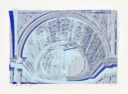 シルクスクリーン Warhol - Madonna del Duca da Montefeltro (Trial Proof)