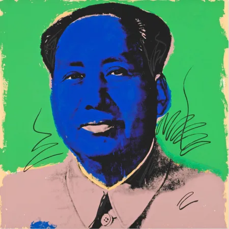 シルクスクリーン Warhol - Mao 90