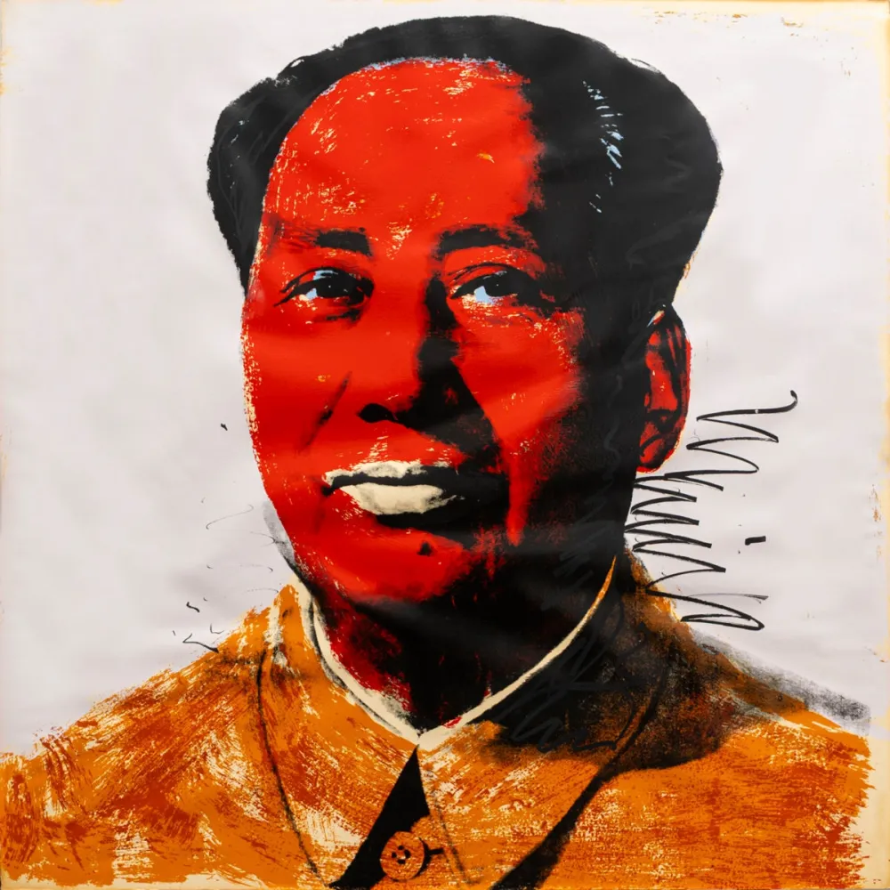 シルクスクリーン Warhol - Mao 96