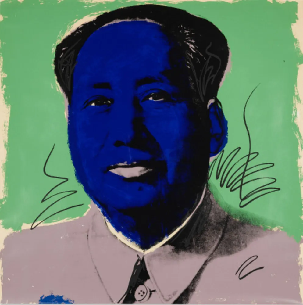 シルクスクリーン Warhol - Mao (F & S II.90)