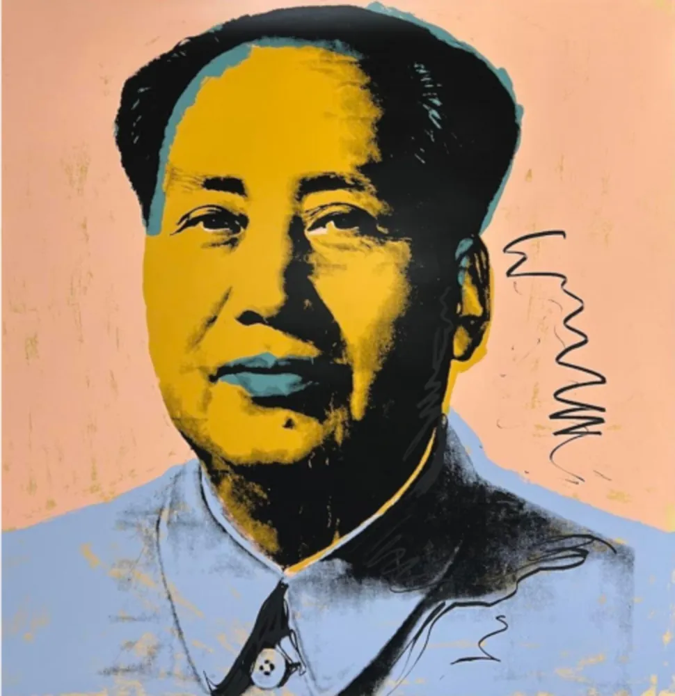 シルクスクリーン Warhol - Mao (F & S II.92)