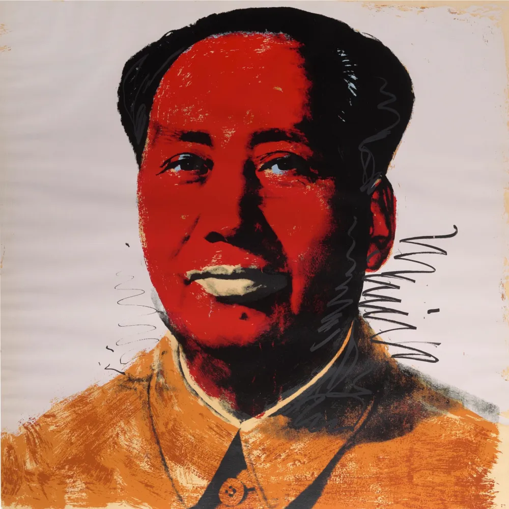 シルクスクリーン Warhol - Mao (F & S II.96)