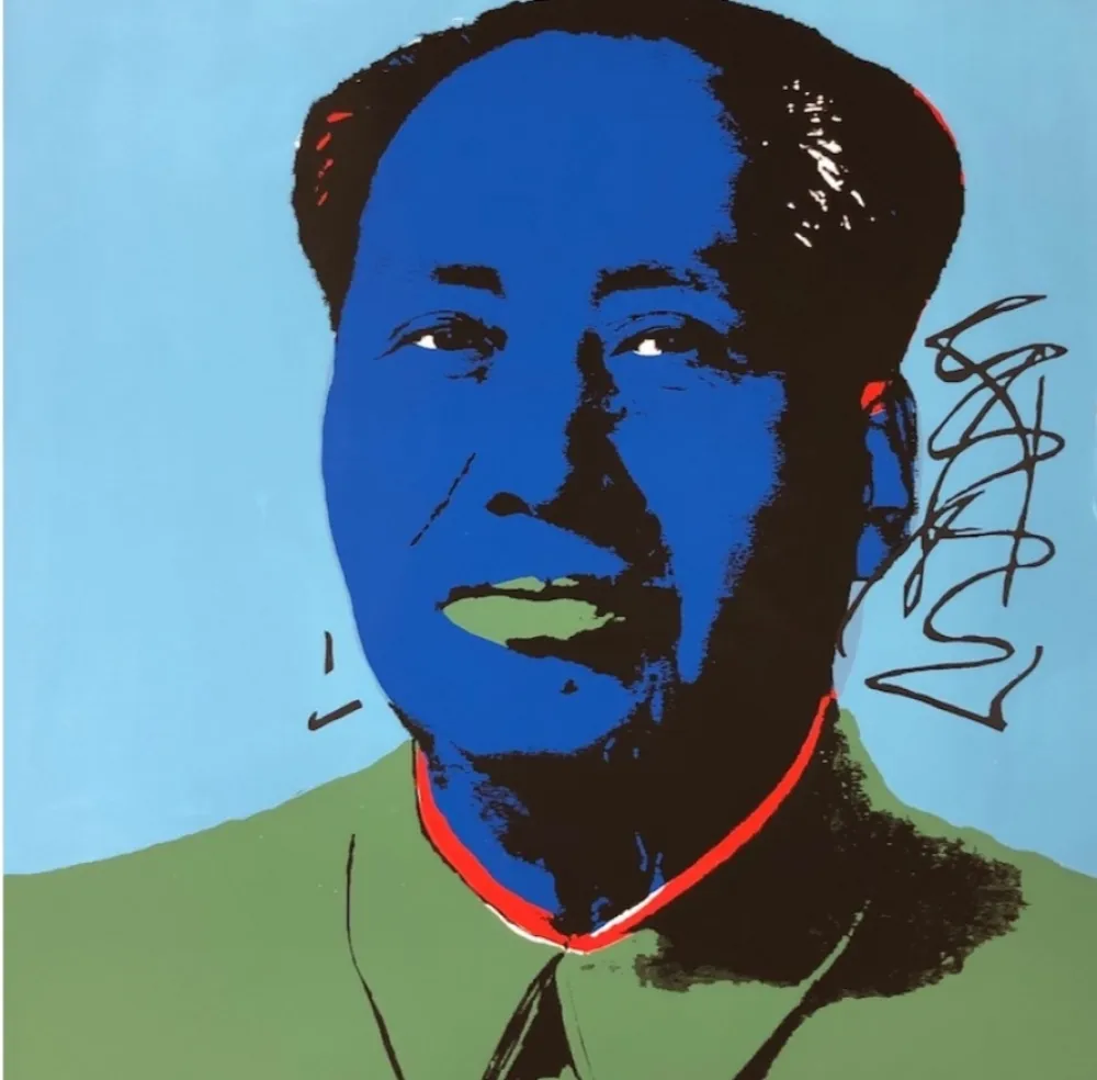 シルクスクリーン Warhol - Mao Ze Dong