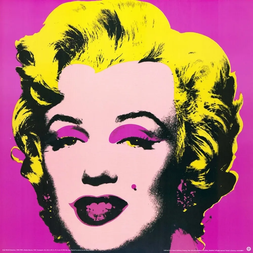 シルクスクリーン Warhol - Marilyn Monroe poster