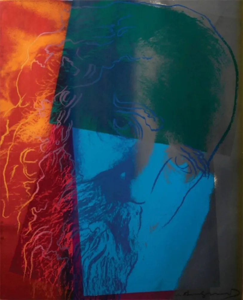 シルクスクリーン Warhol - Martin Buber (FS II.228) Trial Proof