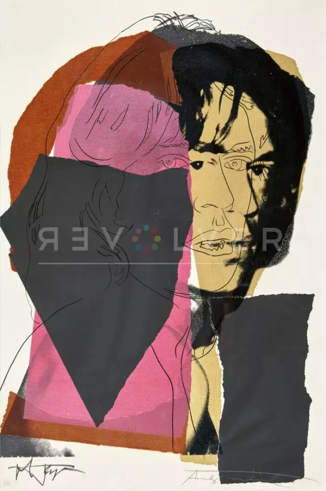 シルクスクリーン Warhol - Mick Jagger 139