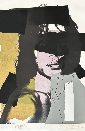 シルクスクリーン Warhol - Mick Jagger (FS II.145)